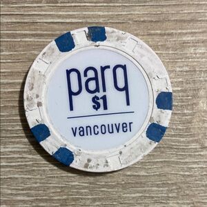 Parq Casino Vancouver, BC $1 Chip Coin